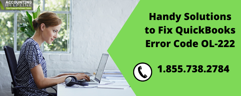 QuickBooks Error Code OL-222