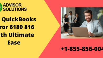 Fix QuickBooks Error 6189 816 with Ultimate Ease