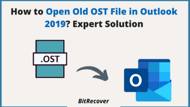 Open Old OST File in Outlook 2019