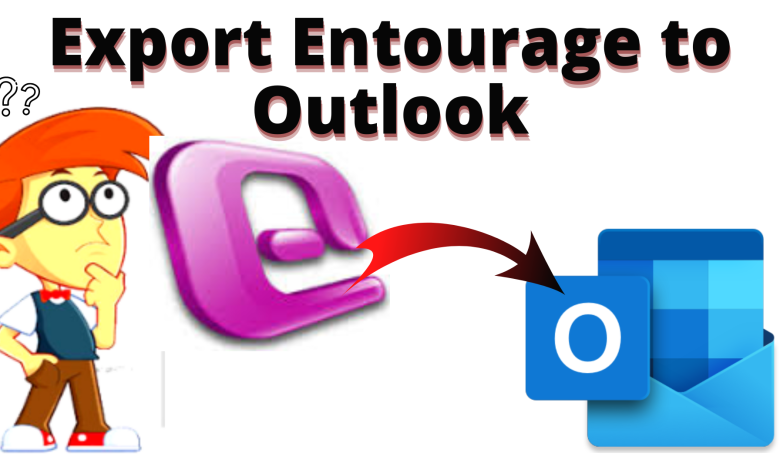 export entourage to outlook