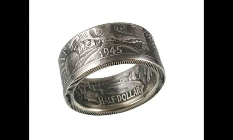 Half-dollar ring: wear your favorite ring and style it in a unique way.